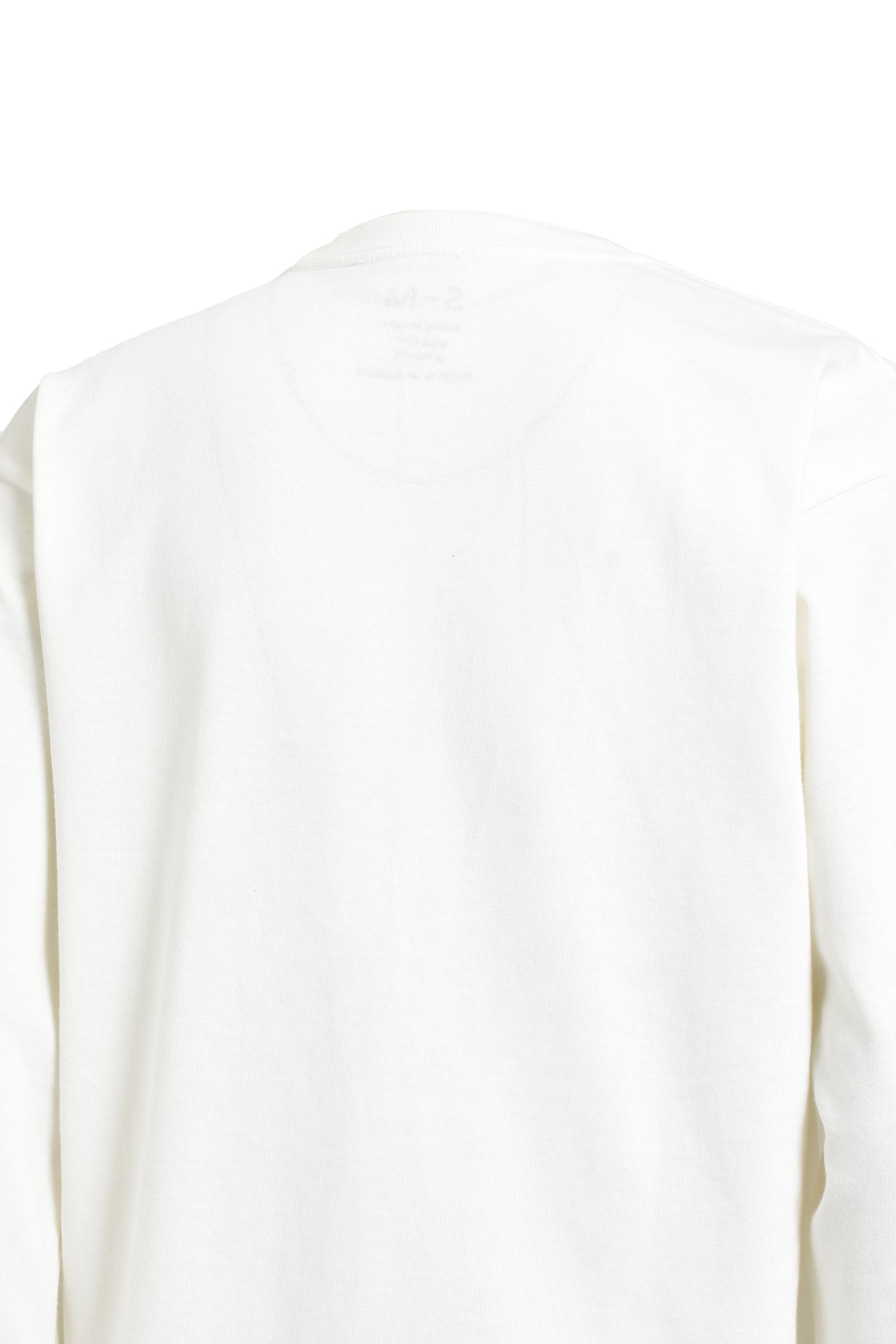 TAMPERING WITH SOUND L/S TEE / WHT
